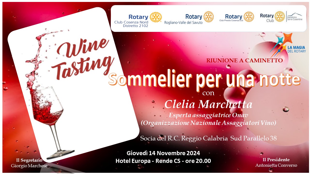 Sommelier per una notte